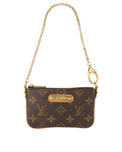 Milla Pochette PM, Canvas, Mono, AA3088, B/DB, 3*